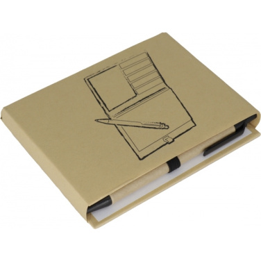 Logo trade promotional items picture of: Adhesive note pad ST. LOUIS